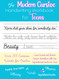 The Modern Cursive Handwriting Workbook for Teens