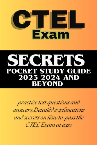 Ctel Exam Secrets Pocket Study Guide 2023 2024 and Beyond