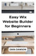 Easy Wix Website Builder for Beginners
