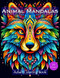 Animal Mandalas Adult Coloring Book