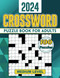 2024 Medium Crossword Puzzle Books For Adults - 100 Puzzles