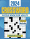 2024 Crossword Puzzle Books For Adults - Medium Level
