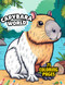 Capybaras coloring book