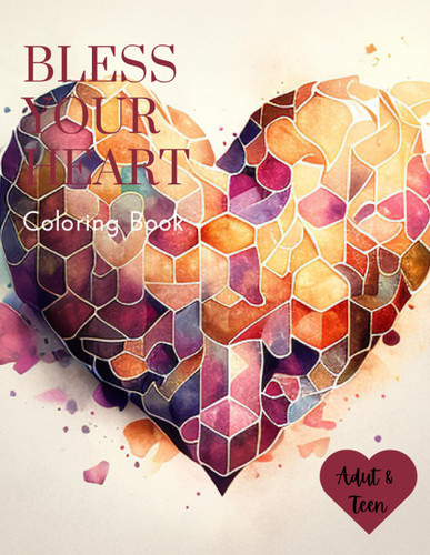 Bless Your Heart Coloring Book