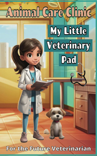 My Little Veterinary Pad for Kids Animal Care Clinic Rx Pad Future