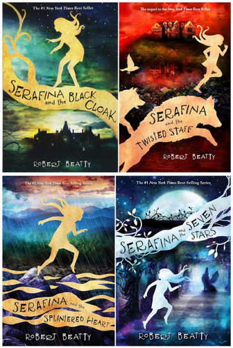 Serafina Series 4 Books Set - Serafina and the Black Cloak Serafina