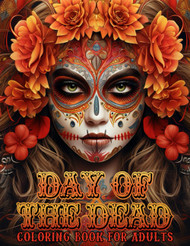 Day of the Dead Coloring Book for Adults
