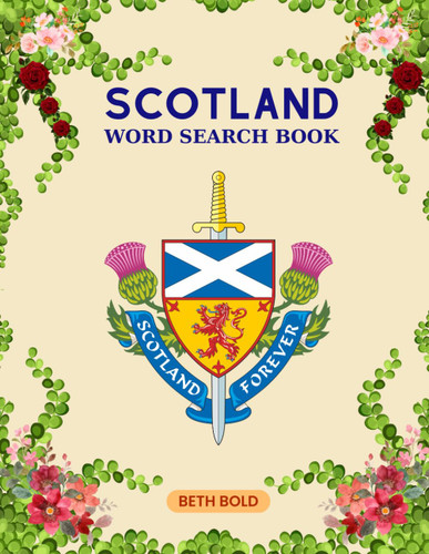 Scotland Word Search: Scotland Word Search Puzzle Book - Word Search