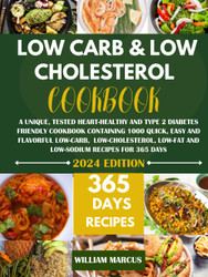 Low Carb and Low Cholesterol Cookbook