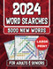 2024 Word Search Puzzle Books For Adults & Seniors Large Print - 5000