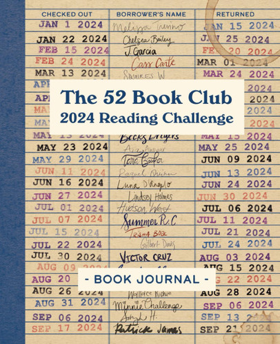 The 52 Book Club 2024 Reading Challenge