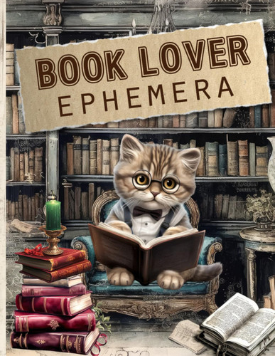 Book Lover Ephemera Book