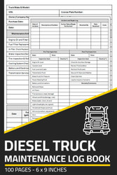 Diesel Truck Maintenance Log Book