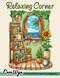 Relaxing Corner: Adult Coloring Book with Calm Cozy and Peaceful