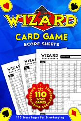 Wizard Score Sheets: Large Print Sheets for Scorekeeping - Wizard