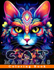 Cat Mandalas Coloring Book