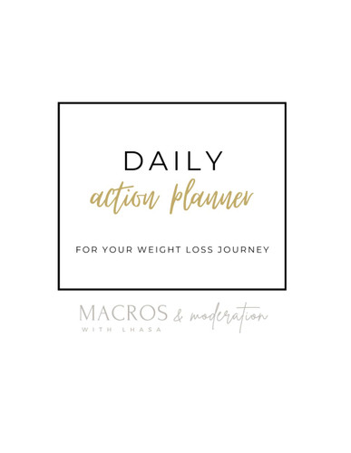 Daily Action Planner for Macro Counters
