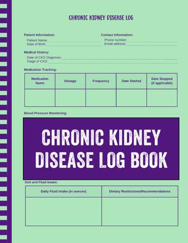 Chronic Kidney Disease Log Book
