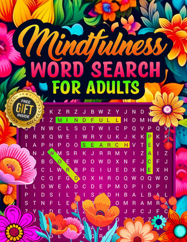 Mindfulness Word Search for Adults
