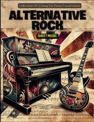 Alternative Rock Sheet Music: Collection Of 22 Song For