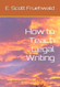 How to Teach Legal Writing