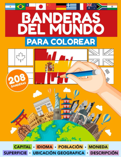 Banderas Del Mundo Para Colorear