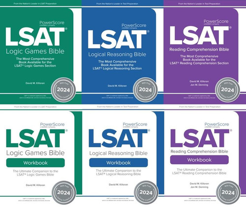 The PowerScore LSAT Bible Trilogy Practice Pack 2024