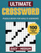 Ultimate Easy Medium Crossword Puzzle Books For Adults and Seniors - Ultimate Easy Medium Crossword Puzzle Books For Adults and Seniors -