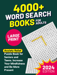 4000+ Word Search Books for Adults Large Print