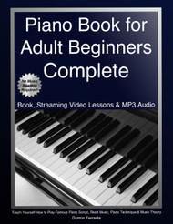 Piano Book for Adult Beginners Complete