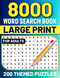 8000 Word Search Book for Adults Large Print
