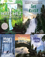 Brian's Saga Hatchet Series 5 Books Set By Gary Paulsen - Hatchet The