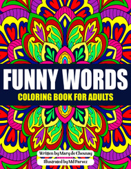 Funny Words: Coloring Book for Adults (Coloring books)