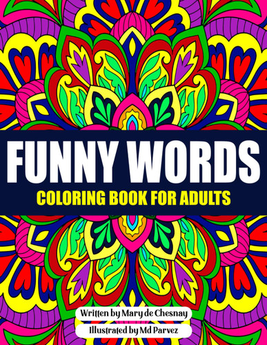 Funny Words: Coloring Book for Adults (Coloring books)