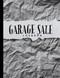 Garage Sale Log Book: Record Sheets For Selling Personal Items