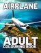 Adult Airplane Colouring Book