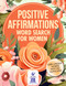 Positive Affirmations Word Search for Woman