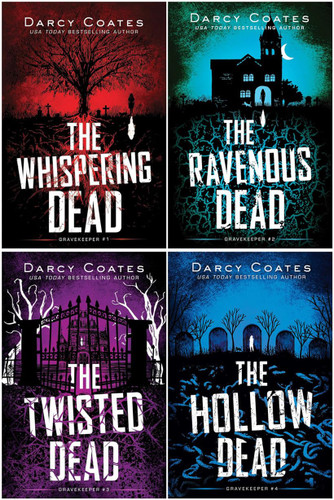 Gravekeeper Series 4 Books Set - The Whispering Dead The Ravenous