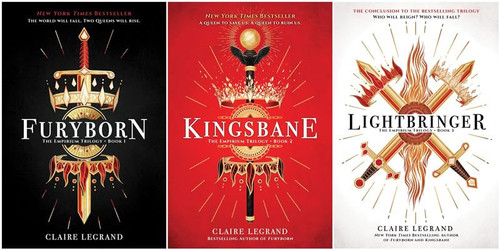 The Empirium Trilogy Series 3 Books Set - Furyborn Kingsbane