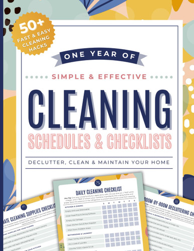 Cleaning Schedules and Checklists