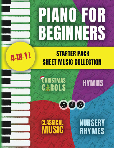 Piano for Beginners Starter Pack Sheet Music Collection