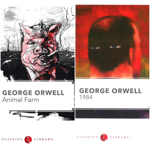 George Orwell Bestselling 2 Books Set - 1984 & Animal Farm