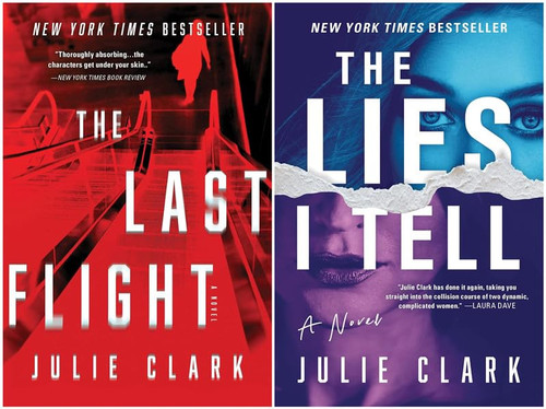 Julie Clark Bestselling 2 Books Set - The Last Flight & The Lies I Tell