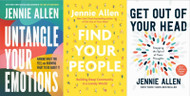 Jennie Allen Bestselling 3 Books Set - Untangle Your Emotions Find