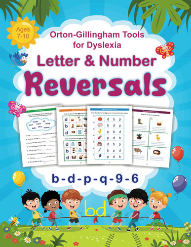 Orton-Gillingham Tools for Dyslexia - Letter & Number Reversals: b -