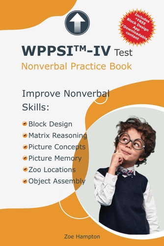 WPPSIGäo-IV Test: Nonverbal Practice Book: Includes Block Design