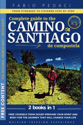CAMINO DE SANTIAGO:2in1 Complete guidebook for pilgrims-Walking to