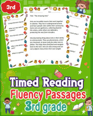 Timed Reading Fluency Passages 3rd Grade