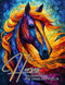 Horses Coloring Book for Teens and Adults