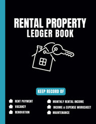 Rental Property Ledger Book
